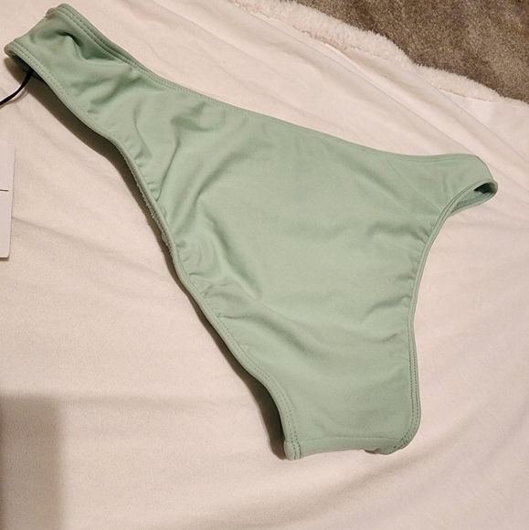 NWT Womens Shade & Shore Bikini Bottoms. Size XL. Green - Picture 3 of 5